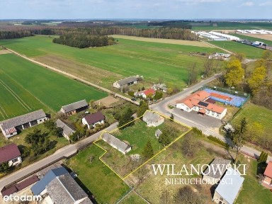 Siedlisko z domem i zabudowaniami I 1300 m² | Mdzewko, gm. Strzegowo