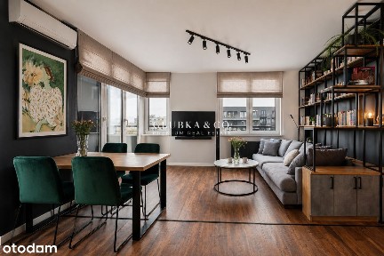 Narożne z loggią| 2 łazienki | 3 pokoje | top adres przy Sky Tower