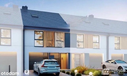 STARGARD- szeregowce 133m2 blisko jeziora Miedwie
