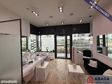 Gotowy lokal pod kosmetykę 52m klima