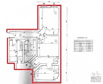 106 m2 | 3 pokoje, 1. piętro - Bytom