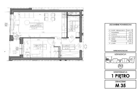 Nowe mieszkanie 39,95 m2 > Przy Kieleckim Zalewie