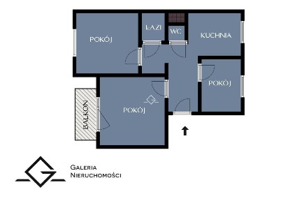 Pogórze 3 pok. Generalny remont balkon