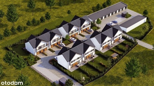 OSIEDLE RÓŻANE - RADOMYŚL WIELKI | 77,1 M2 | DWUPOZIOMOWE | OGRÓDEK