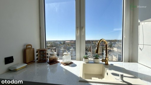 Dwu pokojowe, Koszalin, panoramiczny widok.