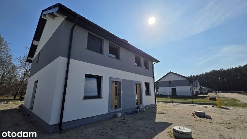Nowoczesny Bliźniak do wykończenia i zamieszkania wysoki standard