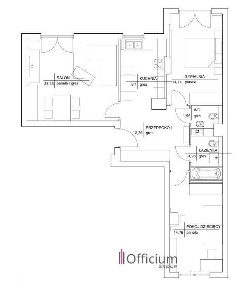 Apartament (80m2), balkon, garaż, komórka, Mokotów.