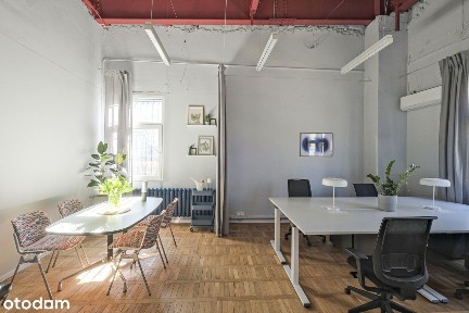 KAMERALNE BIURKO W PRZESTRZENI COWORK NA GÓRNYM MOKOTOWIE