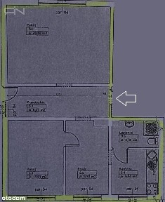 3 pokoje | Osobna Kuchnia | Z wyjściem na ogród