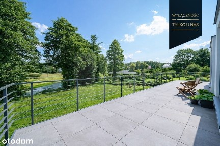 Nowoczesny dom typu studio | taras | garderoba