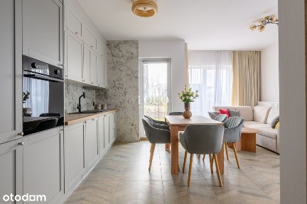 nowe 3 pokoje nad Wisłą, ogródek 90m2