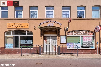 Obiekt handlowy 954m2 w centrum Tczewa