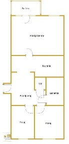 3 pokoje, balkon Centrum, ul. Głęboka