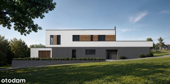 Nowoczesny dom 200 m² garaż dwustanowiskowy.