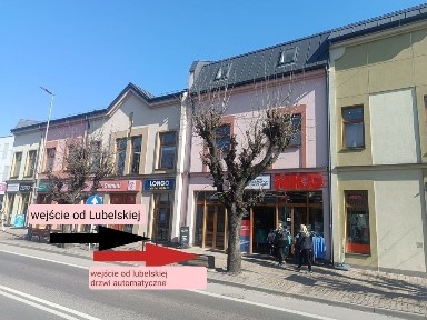 Lubartów centrum 850 M2 - ul.Lubelska 5