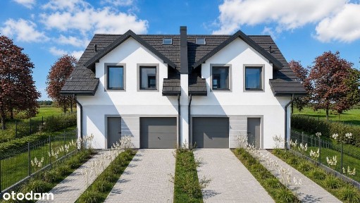 Nowy Bliźniak 5 pokoi + garaż | 125 m² | Szczyglic