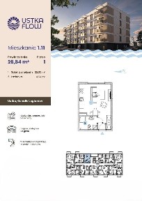 apartament nad morzem- 27m2 -Ustka