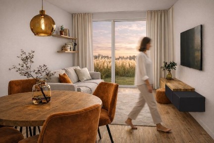 Nowy apartament przy jeziorze 41 m2 III piętro - Olecko ul. Kościuszki