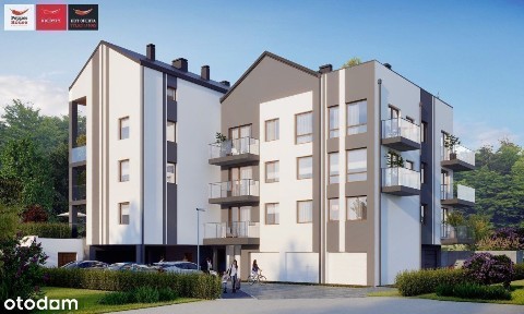 Winda w budynku - 2 pokoje widok na las