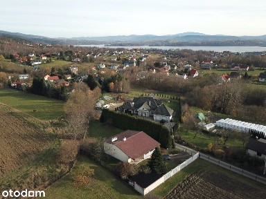 Klimatyczny Dom nad Jeziorem z widokiem na Beskidy