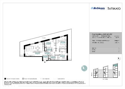4-pokojowe mieszkanie 75m2 + balkon Bezpośrednio