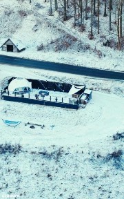 Gotowa baza w górach / Działka budowlana 1000m2 z kopułą i jacuzzi
