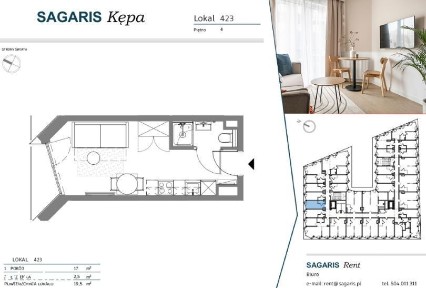 Nowoczesny apartament na Kępie Mieszczańskiej | Mieszkanie 415