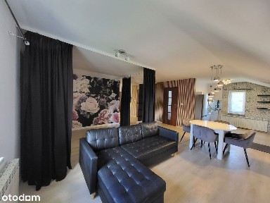 Apartament studio 50 m2 z tarasem i ogrodem