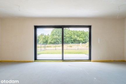 Nowoczesny bliźniak 138 m² z ogrodem Os.Klonowe, stan surowy zamknięty
