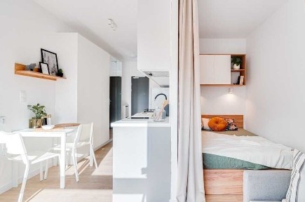 Kawalerka z wnęką sypialną i balkonem/Strzegomska/Legnicka/Magnolia/DSW/WPT/Business Garden