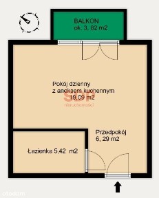Kawalerka 30 m2 blisko Rynku