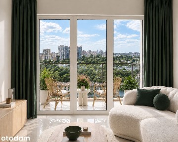 •9 PIĘTRO Z WIDOKIEM•| loggia 10 m²| 2pokoje | Winogrady | DO ODBIORU