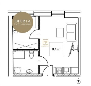 Apartament inwestycyjny nieopodal Wawelu