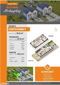 Nowoczesne bliźniaki z ogrodem | Rynek pierwotny