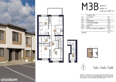 Mieszkanie na os. Zalesie /4 pokoje + Balkon