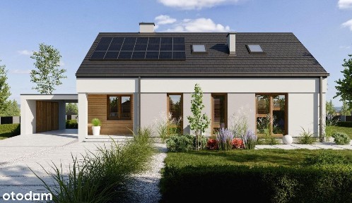 DOM MUROWANY••5.570pln/m2••powierzchnia 105m2••czas budowy tylko 90dni