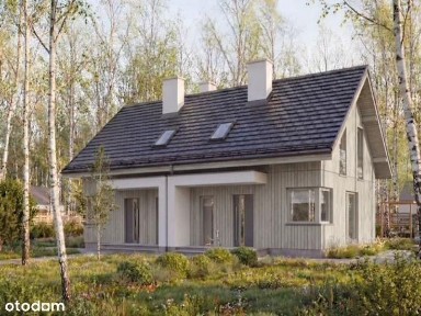 Nowoczesny dom w otoczeniu natury| 71,28 m² |ogródek|30 min od Gdańska