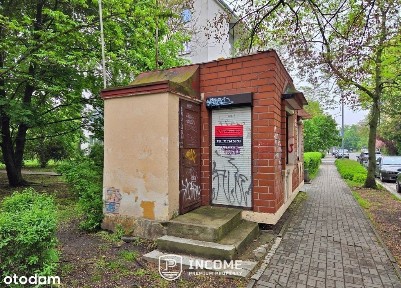 Kiosk z gruntem- Krzyki