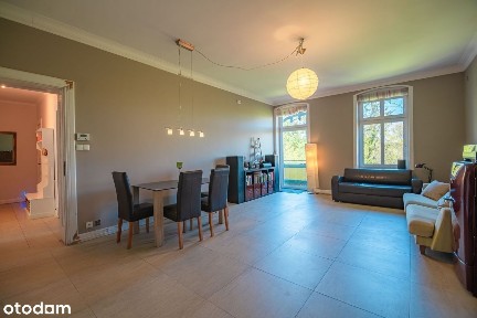 Unikatowe mieszkanie, przestronne 4 pokoje (130+58 m²) blisko jeziora