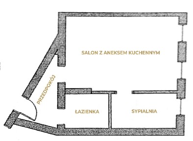 Prusa 7 | 2 pok. | Wys. 300cm | Czynsz 228 zł | 0% prowizji | NOWE