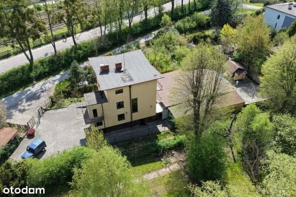 Hala magazynowa z biurem, parkingiem + część mieszkalna 246m2 !