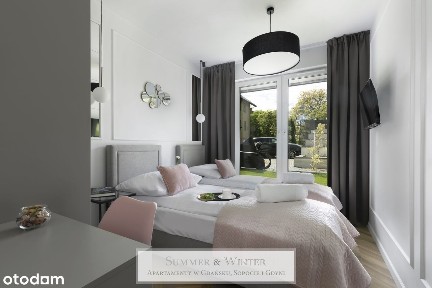 4*, Nowy z 1 sypialnią, winda, parking, 1.10-30.06