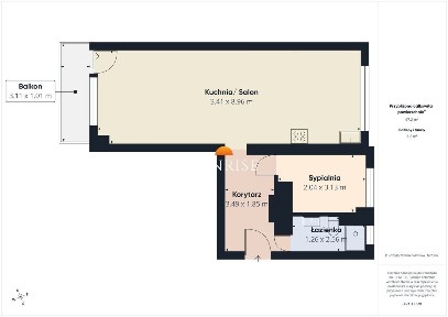 Kołobrzeg | 47 m² | Wyjątkowe mieszkanie z potencjałem usługowym