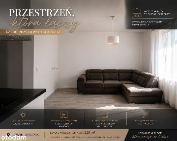 LEWIN BRZESKI, DUŻY METRAŻ, WYKOŃCZONE POD KLUCZ