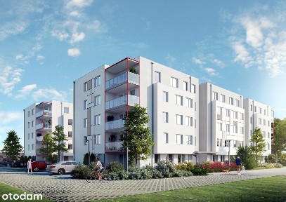 2-pokojowe mieszkanie 45m2 + balkon Bezpośrednio