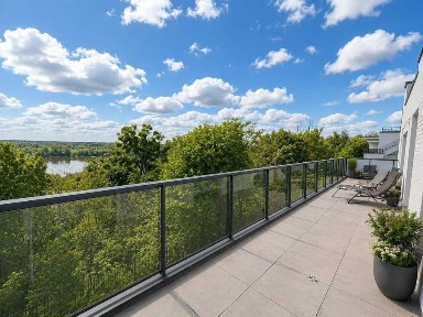 Winnica, 115 m², apartament z tarasem na dachu, widok na Wisłę!