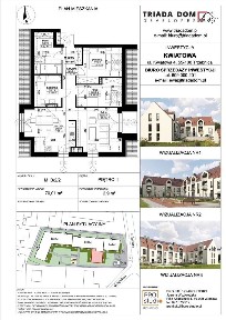 Mieszkanie B/2/2 - 4 pokojowe z oddzielną kuchnią