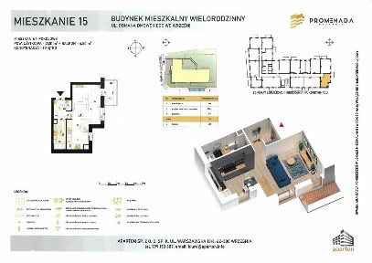 PROMENADA WRZEŚNIA, M15-ROLETY/OGRZEWANIE PODŁOGOWE W CENIE/BALKON