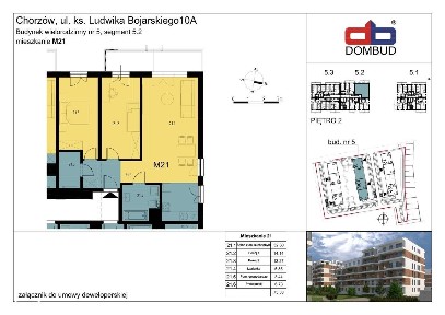 Mieszkanie, Chorzów Bojarskiego, 75m2