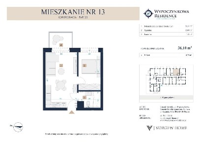 Gotowe do zamieszkania. Ustronie Morskie. 2 pokojowe